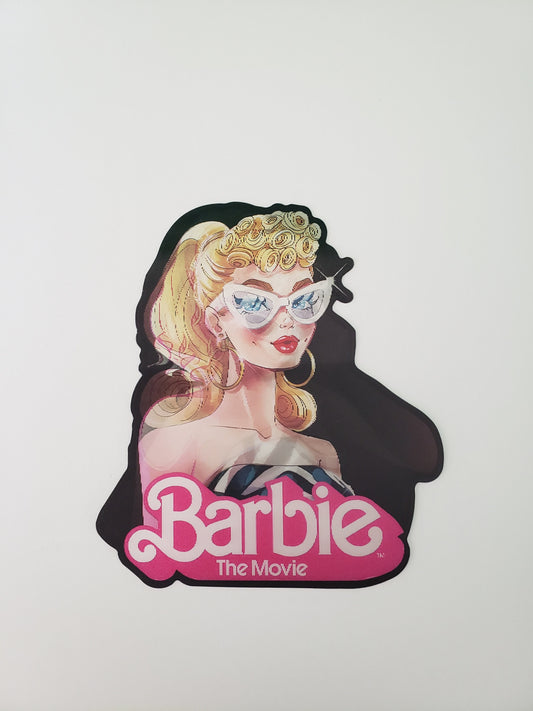 Dollightful Babe, Peeker Sticker, 3D Lenticular Car Sticker, Motion Sticker, Anime Sticker, Kawaii Sticker, Waifu Sticker