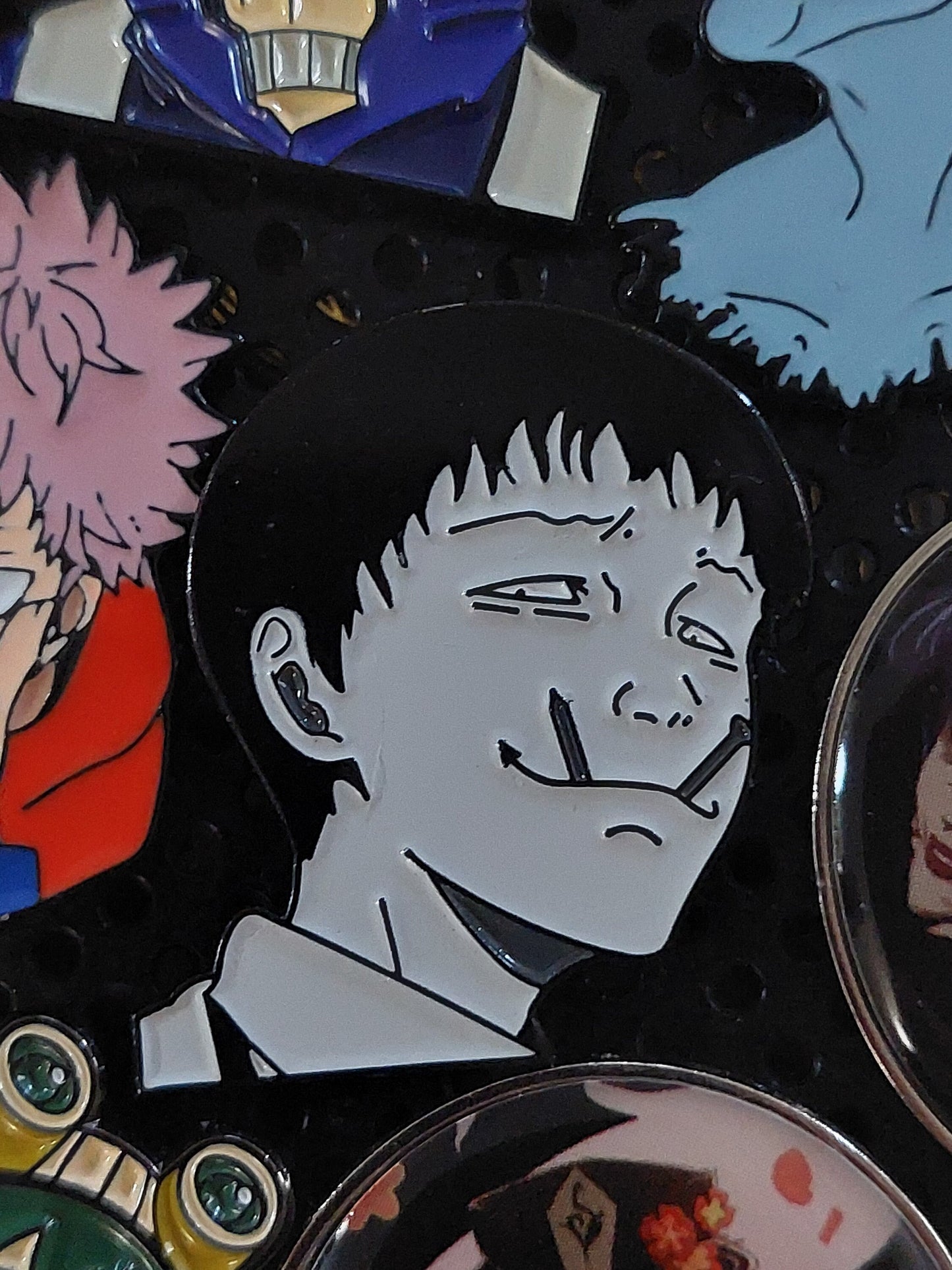 Horror Manga Inspired Enamel Pins - Creepy Collection
