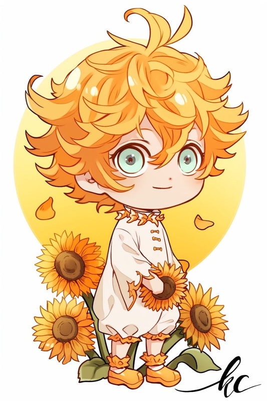 Sunflower Serenade, 4x6 mini print