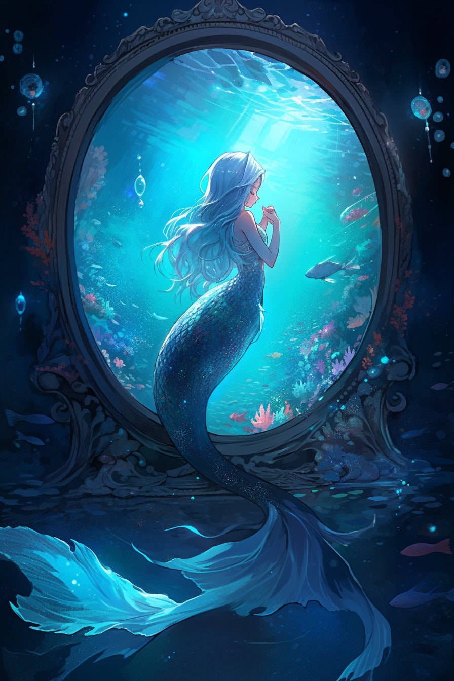 Reflections of the Deep, Art Print