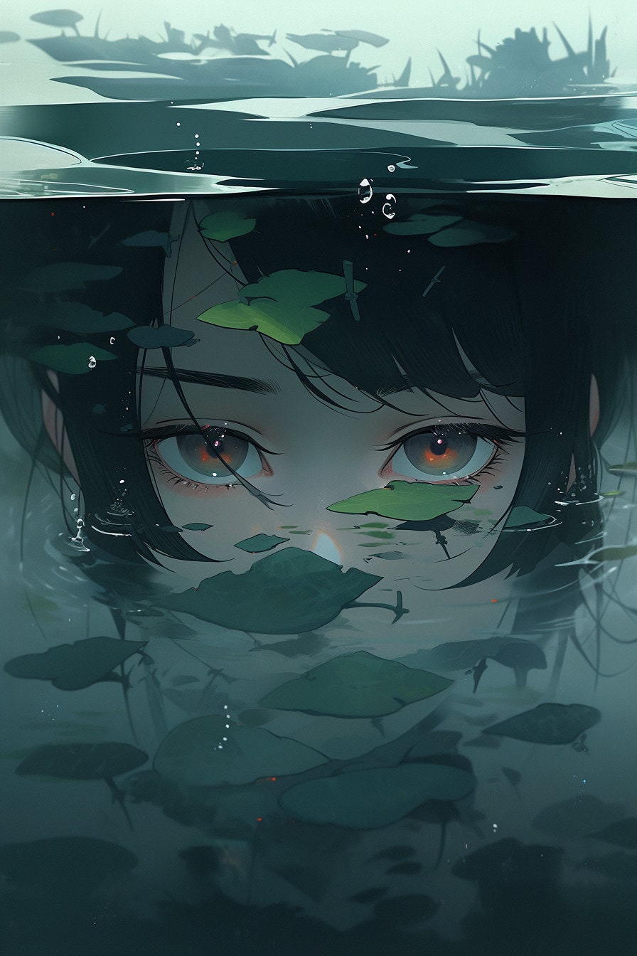 Submerged Serenity Art Print