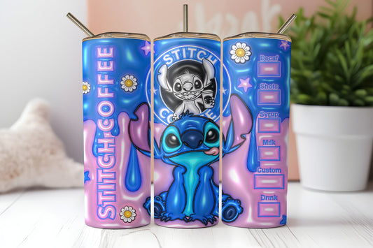 Adorable Alien Groove 20oz Tumbler - Customizable Cute Character-Themed Travel Cup - Perfect Gift for Whimsical Design Enthusiasts