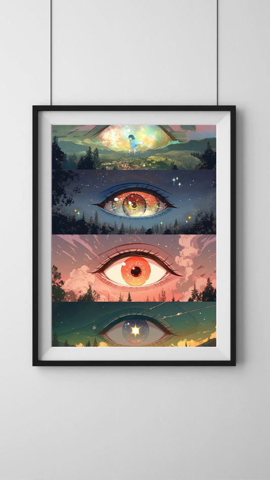 All Seeing Art Print