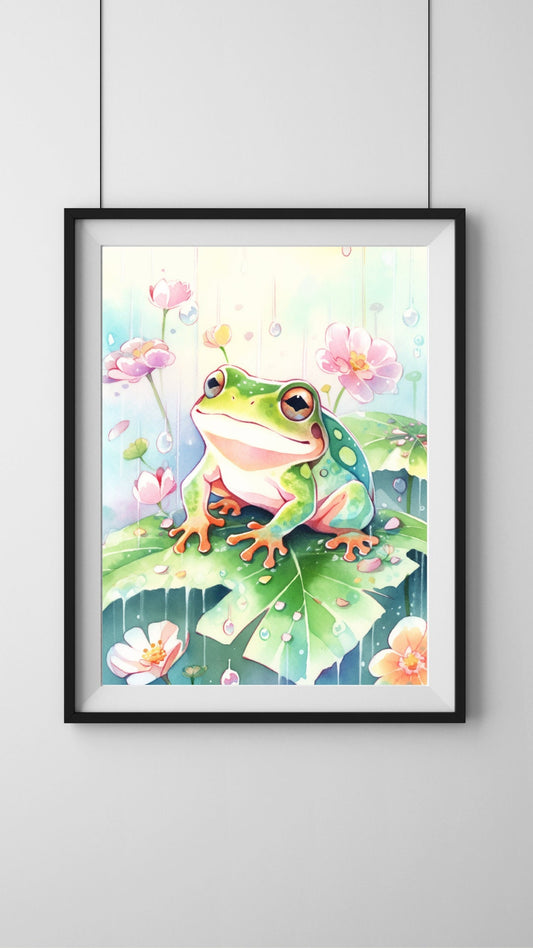 Lily Pad Love 11 x 17 Art Print