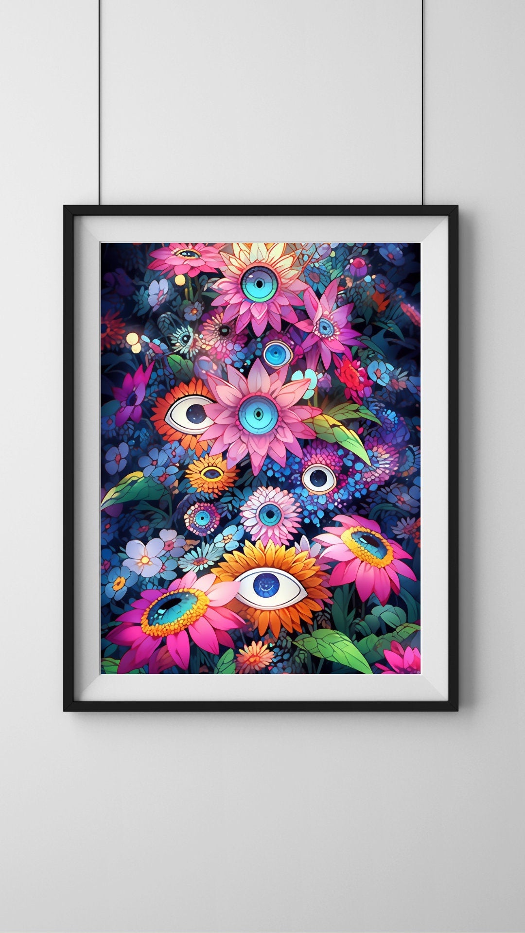 Floral Glance Art Print