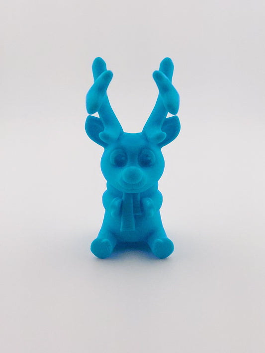 1 Reindeer PhoneStand -- Decor Gift - 3D Printed Fidget Fantasy Creature - Customizable Colors - Authorized Seller