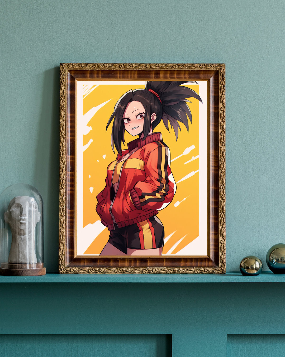 Vigilant Valor: The Heroic Strategist Art Print